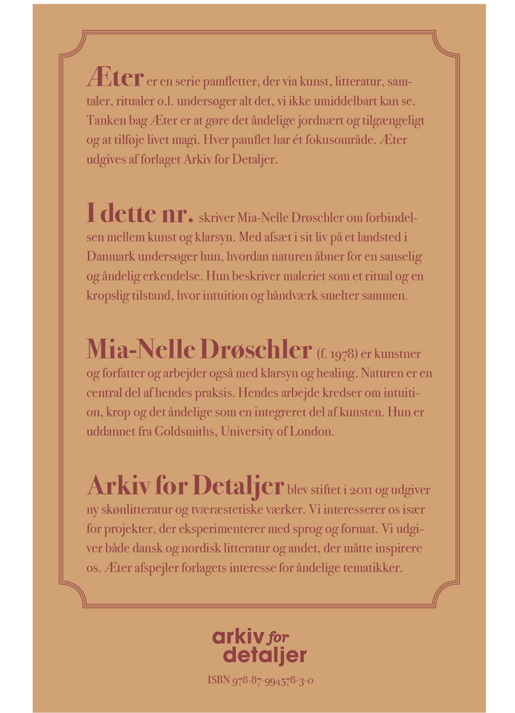 Æter nr. 12 – Pigmentets frekvens [FORUDBESTIL NU, UDK. 25/6]